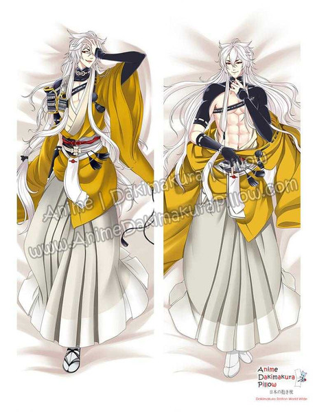 New Kogitsunemaru - Touken Ranbu Anime Dakimakura Japanese Hugging Body Pillow Cover ADP-610066 Anime Dakimakura Pillow Shop